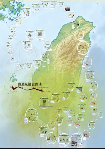 資源永續管理法：成為資源永續、世代共榮的台灣。