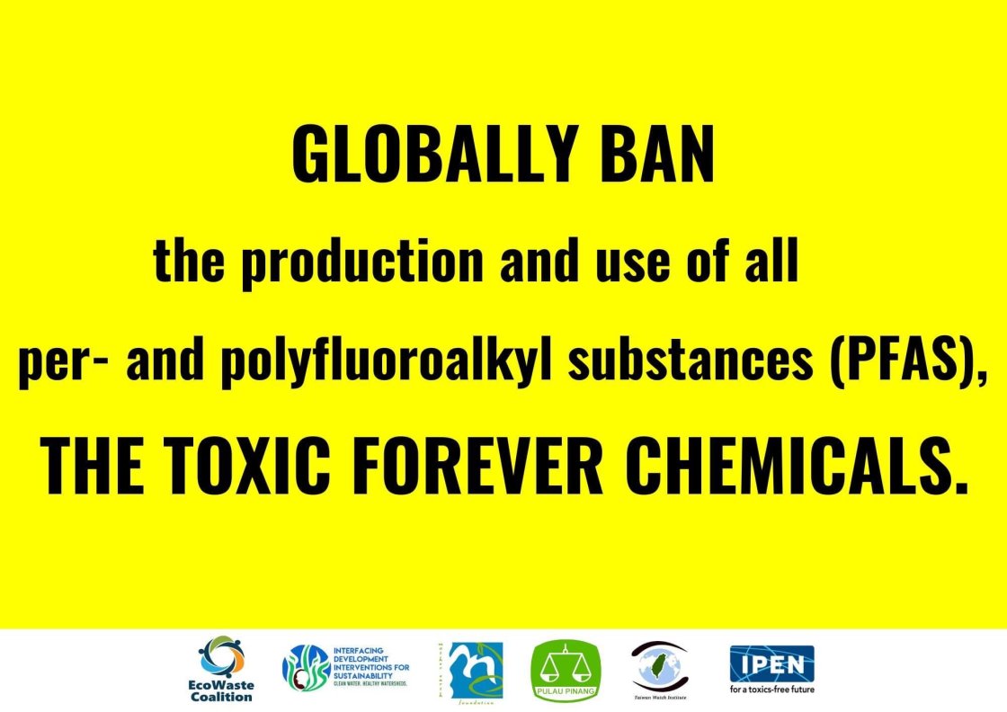 跨國團體尋求具法律約束力的行動，阻止由「永久性化學物質」引起的全球污染危機
